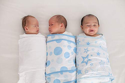 Miracle Blanket Swaddle Wrap – Help Your Newborn Sleep Longer – Soft & Secure Sleep Sack for Infants – Easy-to-Use Swaddling Blanket for a Calm Baby (Cirque D Fleur) - color: Cirque D Fleur