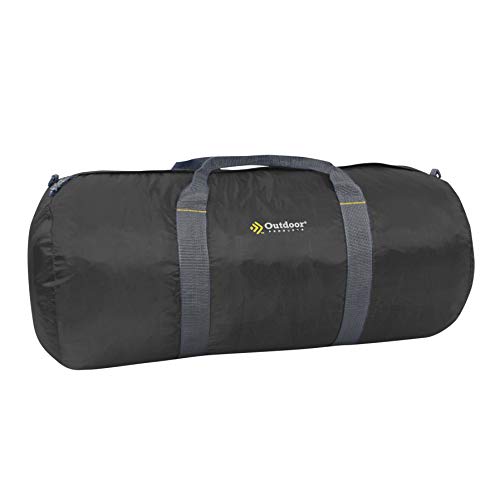 Outdoor Products Deluxe Duffel (Black, 12 in X 24 in) - color: Black, size: X-Large