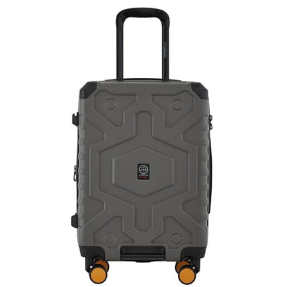 Wrangler ATG Outland Expandable Hardside Luggage, Gull Gray, 3 Piece Set - color: Gull Gray, size: 3 Piece Set (22"/26"/30")