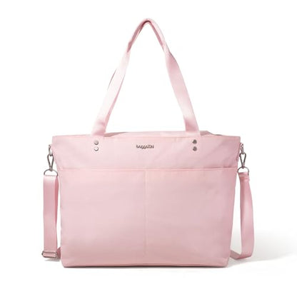 Baggallini Carryall Laptop Tote - color: Bagg Pink