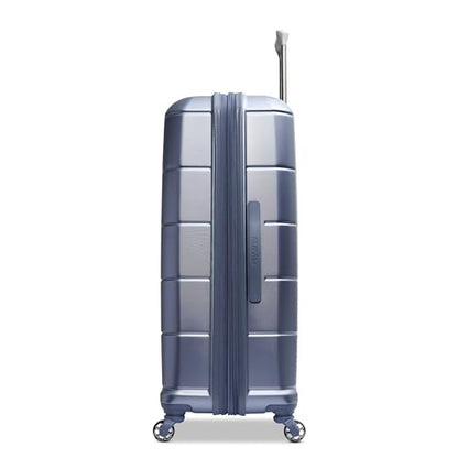 American Tourister Stratum 2.0 Expandable Hardside Luggage with Spinner Wheels, 28" SPINNER, Slate Blue - color: Slate Blue, size: 28-Inch Checked-Large