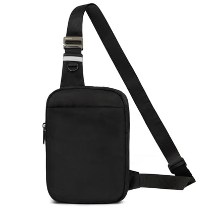 OSOCE Sling Bag for Men, RFID Anti-Theft Crossbody Bag, Black, 1.0S - color: Black - Standard1, size: Small