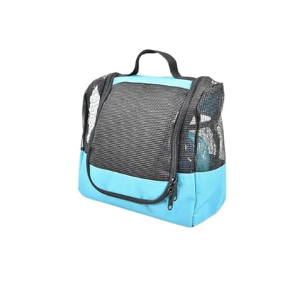 The Fine Living Co. Portable Shower Caddy Hanging Mesh Shower Caddy,10x4x8" - color: Turquoise