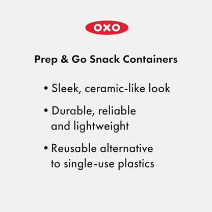 OXO Good Grips Prep & Go Slim Container with Removable Divider - Ocean Blue - color: Ocean Blue, style: Slim with Removable Divider