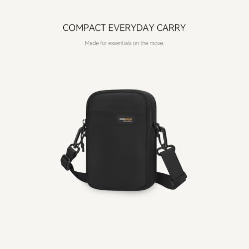 reeyee 1680D Cordura Phone Pouch, Tactical Crossbody Bag, Gray