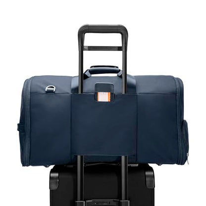 Expandable Cabin Bag - color: Navy, style: Baseline Garment Duffle