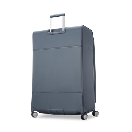 Samsonite UpLIFT Lightweight Large Checked Softside Luggage with Spinner Wheels - Expandable - Airline-Approved, Polyester Soft Suitcase for Ultra Light Travel - Elemental Blue - color: Elemental Blue, size: Large Checked