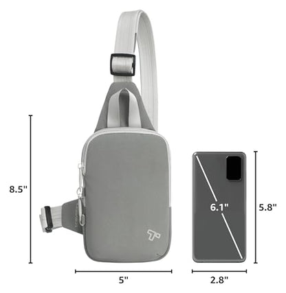 Travelon Anti-Theft The Voyages Compact Sling - color: Granite