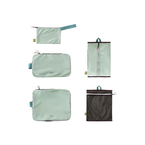 Morning Deer 5 Set Packing Cubes for Travel with Hanging Straps