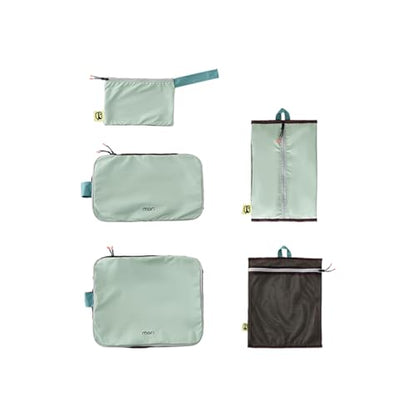 Morning Deer 5 Set Packing Cubes for Travel with Hanging Straps