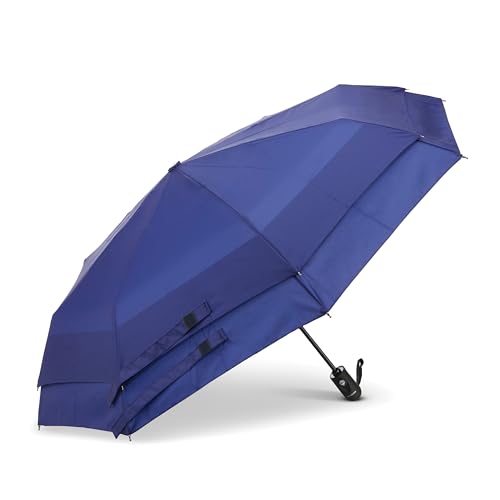 Samsonite Windguard Auto Open/close Umbrella, One Size, New Blue - color: New Blue, size: ONESIZE