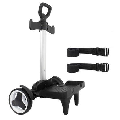Backpack Trolley, Rolling Backpack Cart with Edge Guard Base, Quiet Wheels - size: Large with Edge Guard Base