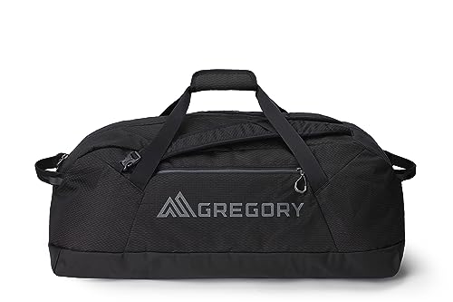 Gregory Supply 90L Adventure Duffel Bag, Obsidian Black