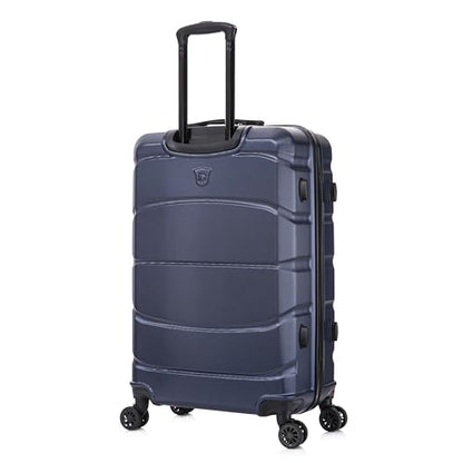 DUKAP SENSE 28-Inch Large Hardside Spinner Luggage Durable Zippered Blue - color: Blue, size: 28 Inch, style: Sense Single