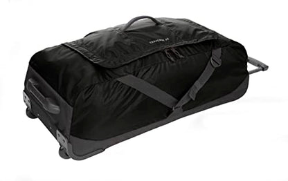 Eddie Bauer Traverse Luggage | Roller Wheels | Telescoping Handle | Travel | Vacation | Ripstop Nylon - Black, 31" - color: Black, size: 31"