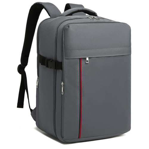 Kono 20L Airline Approved Casual Daypack bag, 15.6" Laptop Backpack, Grey - color: Grey