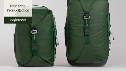 eagle creek Tour Travel Pack 55L – Lightweight Backpack with Expandable Storage, Laptop Compartment - Has Travel-Ready Features for Global Adventures - Storm Grey - color: Grey