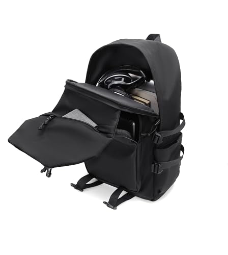 Water Resistant Multi-Pocket Laptop Backpack for Work & Travel, Fits 14" Computer, Lightweight and Durable (Grey) - color: Grey