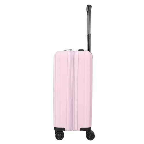 TRIPS AXIS 20-Inch Carry-On Lightweight Durable Hardside 8-Wheel Spinner Cabin Size Luggage, Lilac - color: Lilac, size: CARRY ON