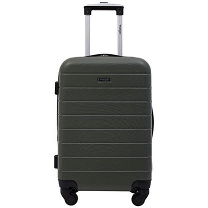 Wrangler Smart Spinner Hardside Luggage, 2 Piece Set, Deep Depths - color: Deep Depths, size: 2 Piece Set