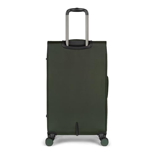 Quiksilver Buxton Suitcases Softside Expandable Luggage with Spinner Wheels, Large 3-Piece Set (20/26/30) (Green) - color: Green