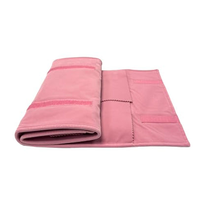UnionPlus Travel Necklaces Roll Organizer Anti-Tangle Blush Pink - color: Blush Pink, size: Medium