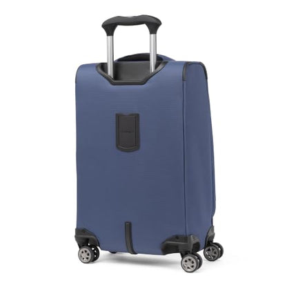 Travelpro 20" Softsided Carry-On, Expandable, TSA Lock, Ocean Blue - color: Ocean Blue, size: 20-Inch Compact Carry-on