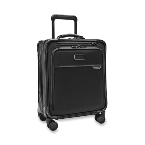 Briggs & Riley Baseline Spinners, 블랙., Briggs & Riley 베이스라인 스피너 - color: 블랙., size: 19-inch Baseline Compact Carry-On