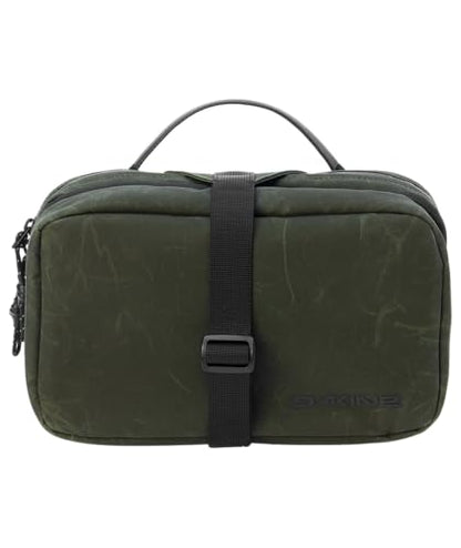 Dakine Split Hanging Travel Kit, Dual-Compartment Dopp Kit - color: Rosin/Black