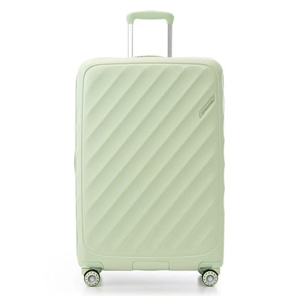 Traveler's Choice Elm Expandable Spinner Luggage Set, Glossy Mint, 29" Checked - color: Glossy Mint, size: 29" Large (1-Piece)