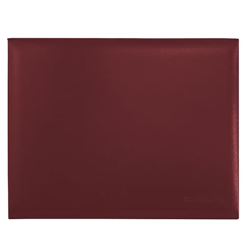 GraduationMall 8.5"x11" Smooth Padded Diploma Cover Certificate Holder Maroon,12-Packs - color: Maroon, size: 12 Packs