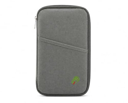 Travel Passport Holder Wallet, Travel Document Organizer with Multiple Pockets, Zipper Passport Wallet for ID Cards, Credit Cards, Tickets, Phone and Documents