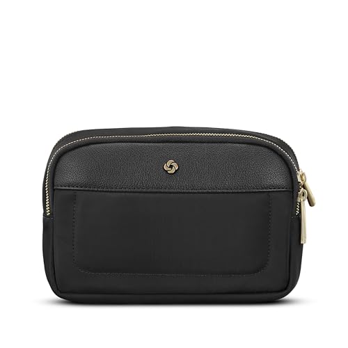 Samsonite Mobile Solution 2 Crossbody Sling Bag, Multi-Way Waist & Fanny Pack with RFID-Protected Front Pocket, Adjustable Strap, Interior Slip Pockets, Travel & Everyday Hands-Free Bag - color: Black