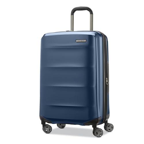 Samsonite Octiv 하드사이드 스피너, 블루 데님, Octiv - color: 블루 데님, size: Check-Medium 24
