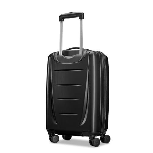 Samsonite Winfield 2 - 20-Inch Hardside Luggage with 360° Spinner Wheels, TSA Lock, Airline Approved - Brushed Anthracite - color: Brushed Anthracite, size: Carry-on Spinner