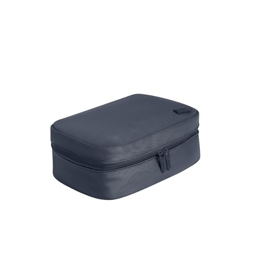 Away Small Toiletry Bag, Waterproof Travel Toiletry & Cosmetic Organizer - color: Navy Blue