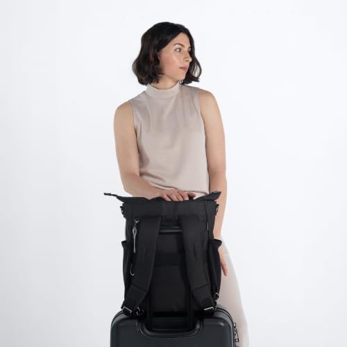 Sherpani Soleil, Anti Theft Convertible Backpack Tote (Pink Smoky Orchid) - color: Pink Smoky Orchid