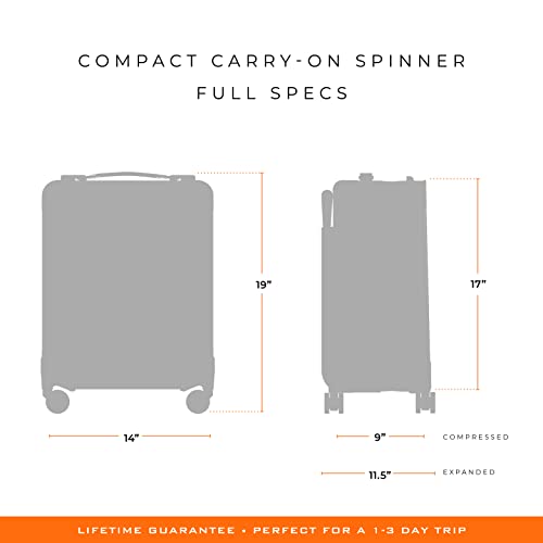 Briggs & Riley Baseline Compact Softside Carry-On Spinner, Black - color: Black, size: 19" Carry-on