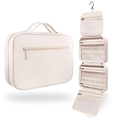 VANDEL Waterproof Hanging Toiletry Bag [TSA-Approved] Cosmet Travel Bag - color: Sand