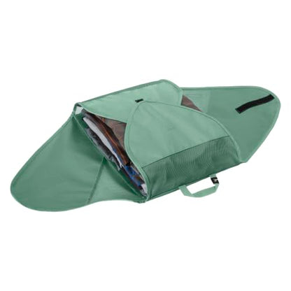 Eagle Creek Pack-It Reveal Garment Folder, Large, Willow Green | Travel Garment Bag with Compression Wings to Maximize Luggage Space, Convenient Top Handle, Quick-Drying Material - color: Green