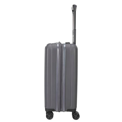 TRIPS AXIS 20-Inch Carry-On Lightweight Durable Hardside 8-Wheel Spinner Cabin Size Luggage, Asphalt - color: Asphalt, size: CARRY ON