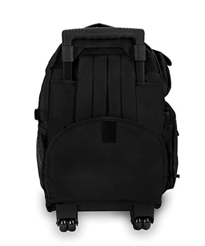 Everest Deluxe Wheeled Backpack, Khaki, One Size - color: Khaki