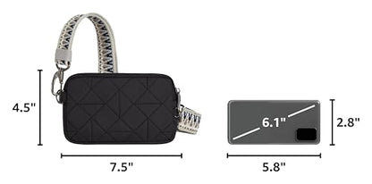 Travelon Anti-Theft Boho Phone Sling - color: Black