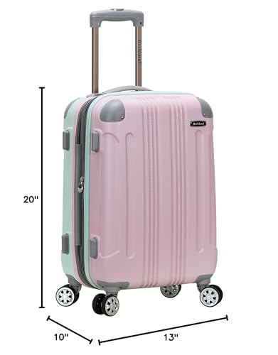 Rockland London Hardside Spinner Wheel Luggage, Carry-On 20", Mint - color: Mint, size: Carry-on 20"