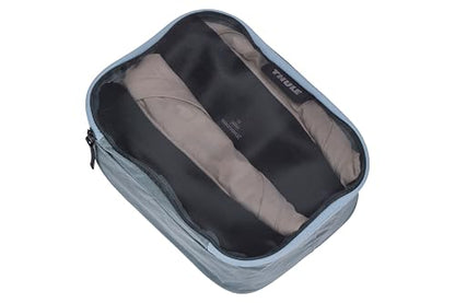 Thule Packing Cube, Size Small, Transparent Fabric, Organize Essentials, Easy to Pack, YKK Zippers - color: POND GRAY, size: Small, style: Single