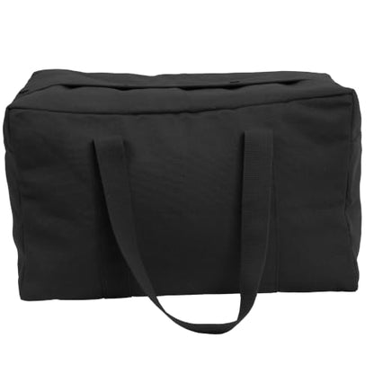 Rothco Canvas Parachute Cargo Bag, Black, 40.5L - color: Black