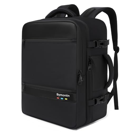 Exquisite Travel Laptop Backpack, Flight Approved Size Carry on Bag (25L) - color: All Black, size: L (7x11x16.8")