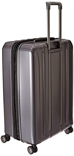 DELSEY PARIS Titanium Hardside Expandable Luggage with Spinner Wheels Checked Luggage, Graphite, Checked-Large 29 Inch - color: Graphite, size: Checked-Large 29 Inch