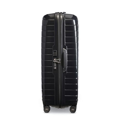 Samsonite Proxis X-Large Hardside Luggage with Dual Spinner Wheels - Innovative Roxkin™ Lightweight Shell With Ultimate Durability- Includes TSA Lock, Ergonomic Telescoping Handle - Black - color: Black, size: X Large Spinner