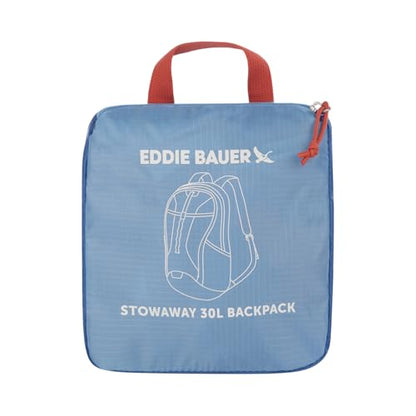 Eddie Bauer Stowaway Packable Backpack - Coast Blue, 30L - color: Coast Blue, size: 30L
